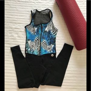 Brazilian workout jumpsuit.